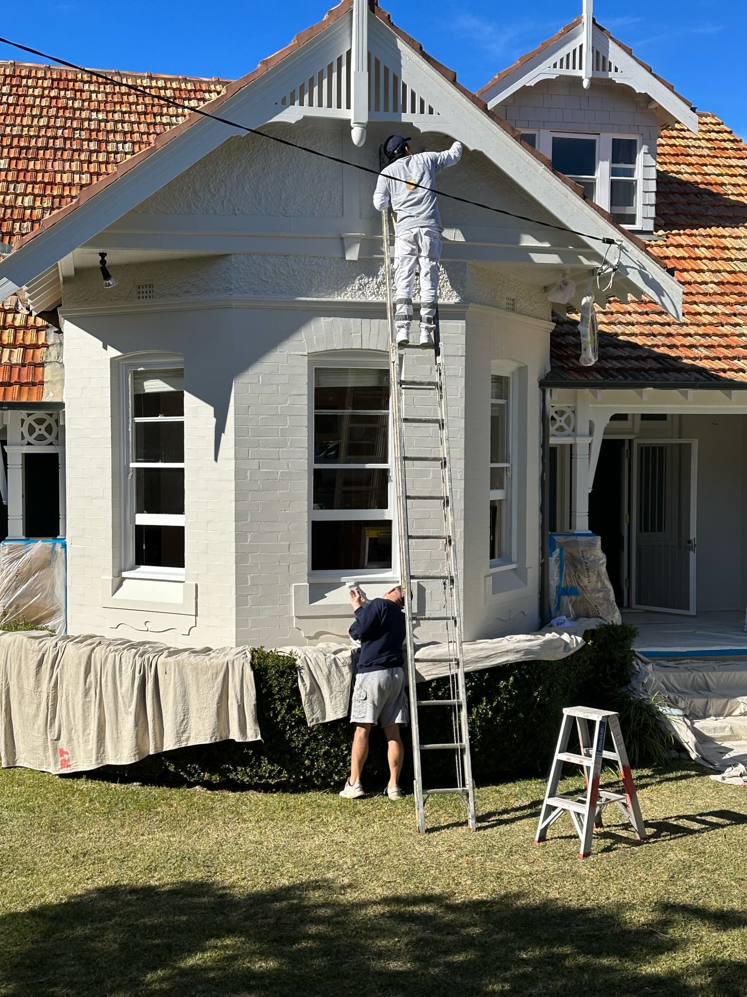 Mosman home exterior repaint