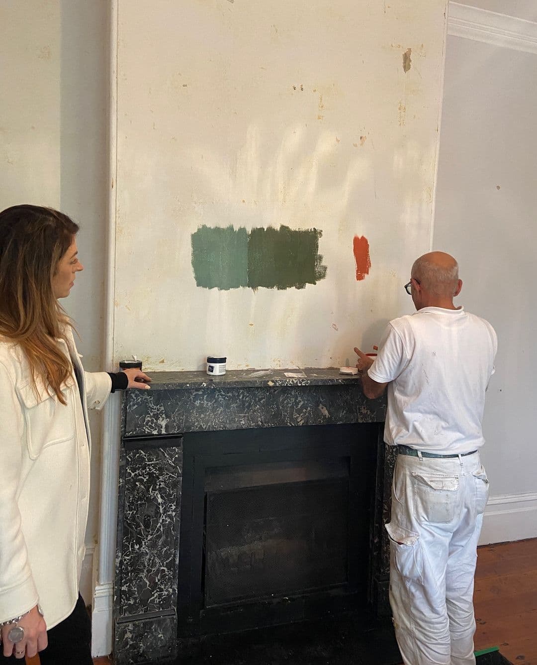Colour consultation in progress