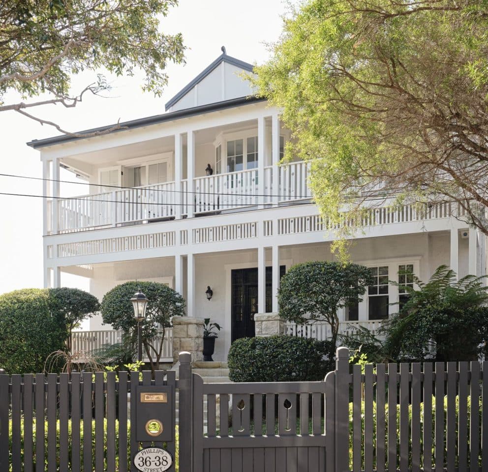Heritage home exterior in Sydney painted by Roberts Trading